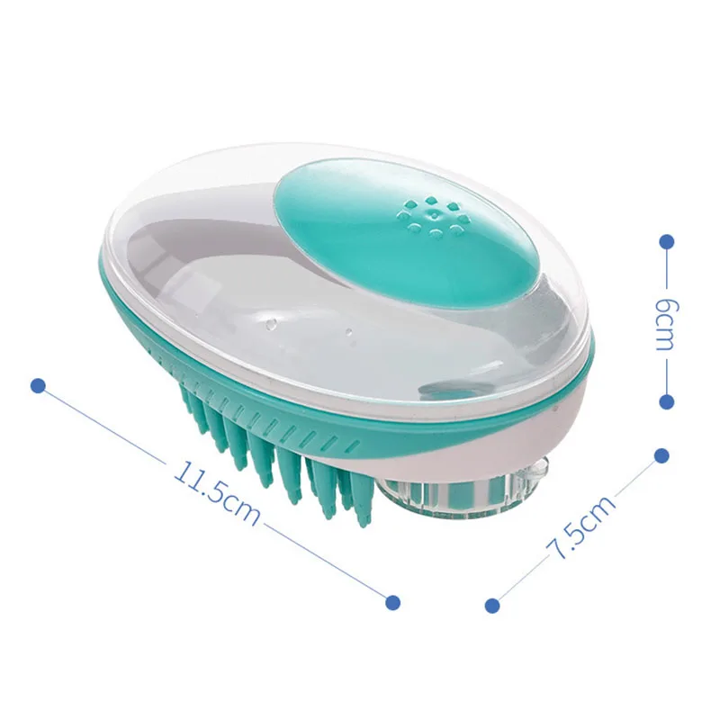 Щетка для ванны домашних животных многофункциональная мягкая Массажная