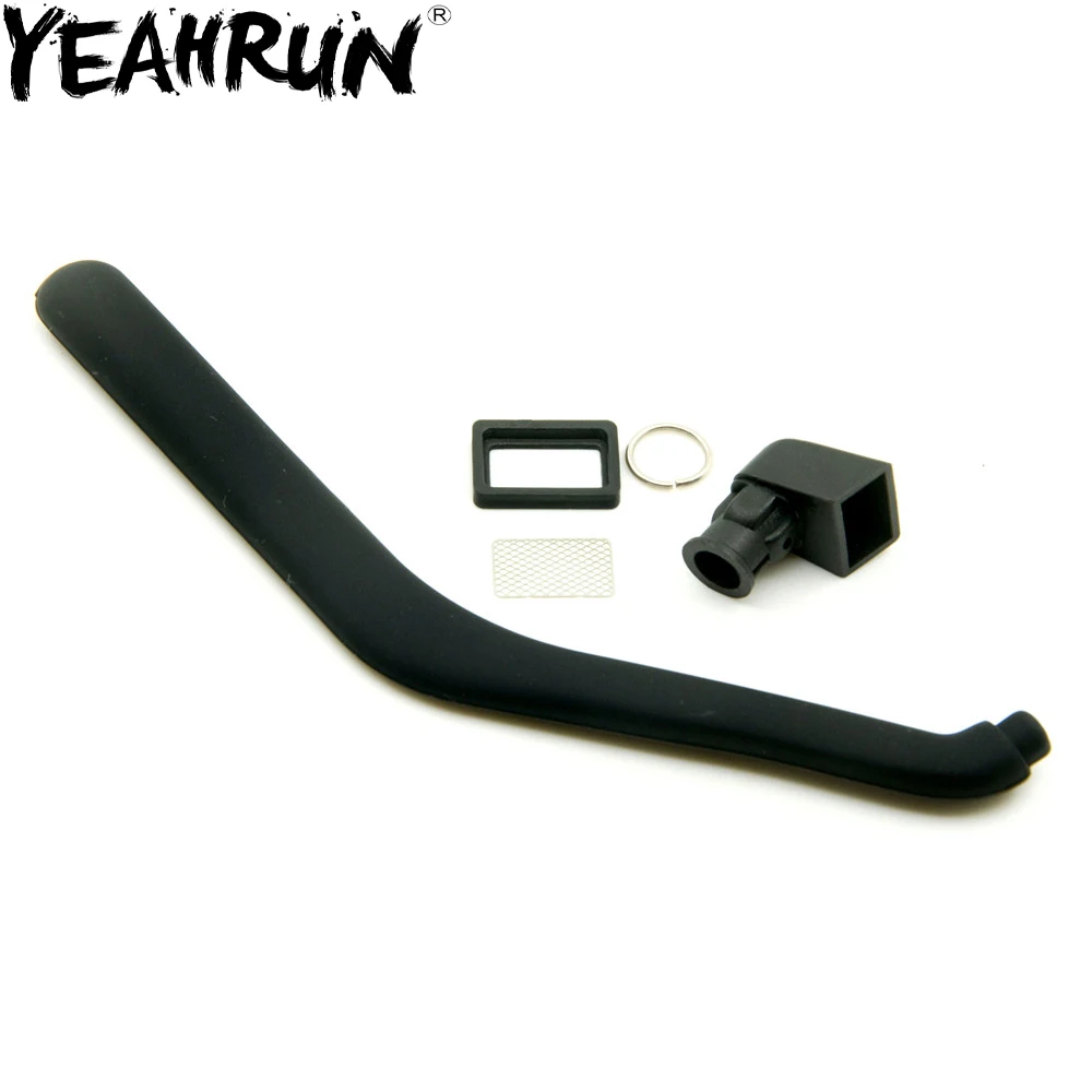 YEAHRUN резиновая сафари трубка черный для Tamiya Hilux высокий подъем 1/10 RC автомобилей