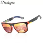 DANKEYISI поляризованные солнцезащитные очки для мужчин и женщин фирменный дизайн вождения квадратная оправа солнцезащитные очки мужские очки UV400 Gafas De Sol солнцезащитные очки