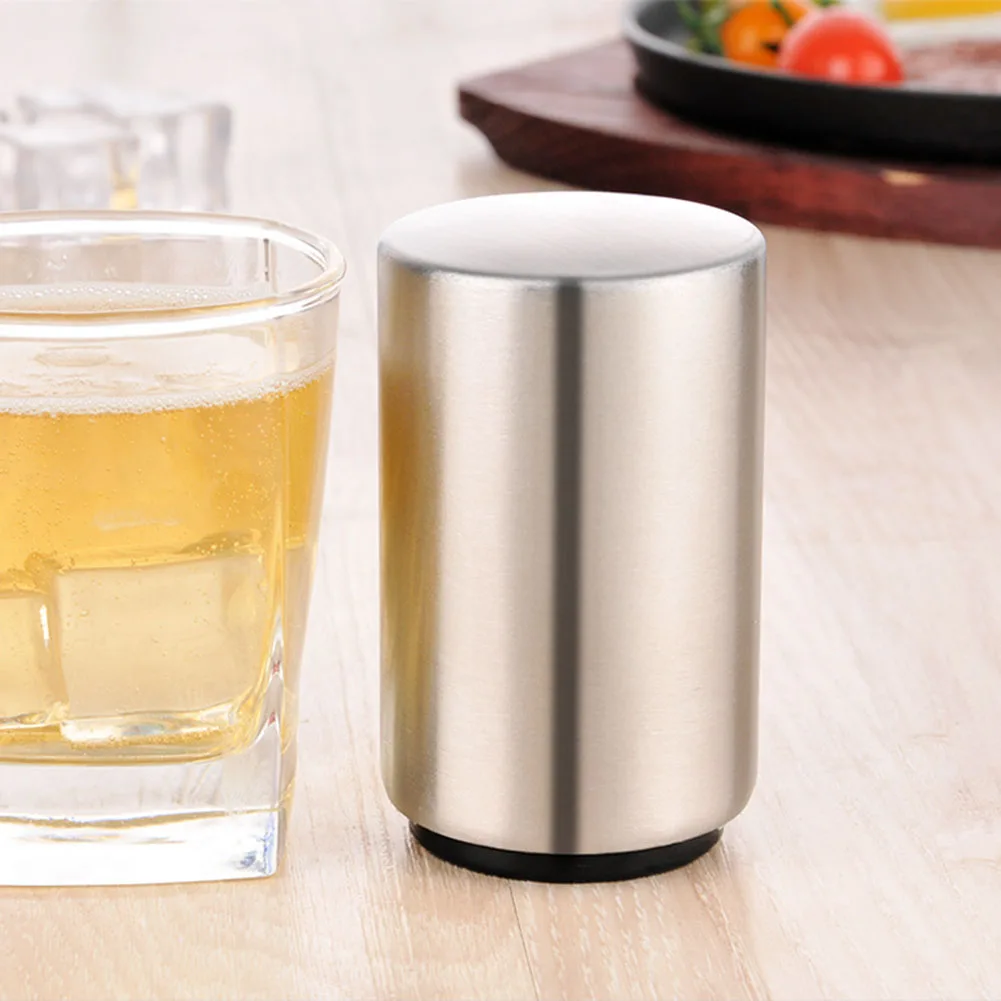 

Meijuner Openers Fully Automatic Stainless Steel Cap Beer Opener Creative Personality Opener Kitchen Tools For Home Restaurant
