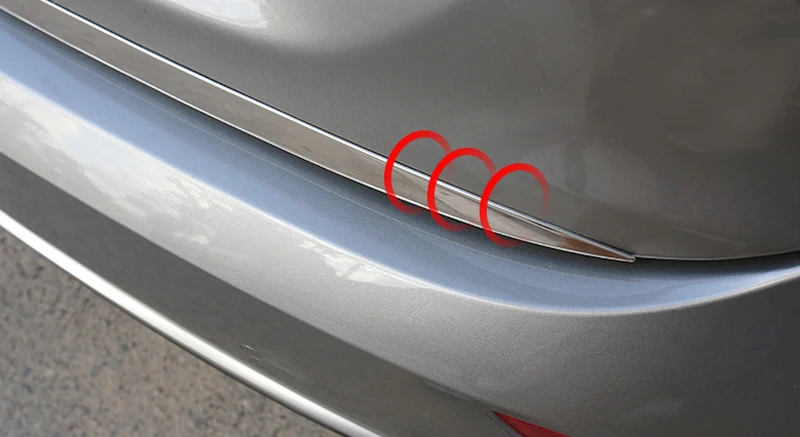 Подходит для Kia K3/Cerato 3rd Gen автомобильный Стайлинг задний багажник Декор Молдинг Накладка 1 шт. авто аксессуары