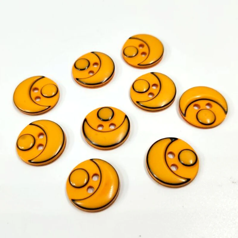 HL 100 шт 15 мм Смешанные Цветные полимерные кнопки мультфильм детская одежда