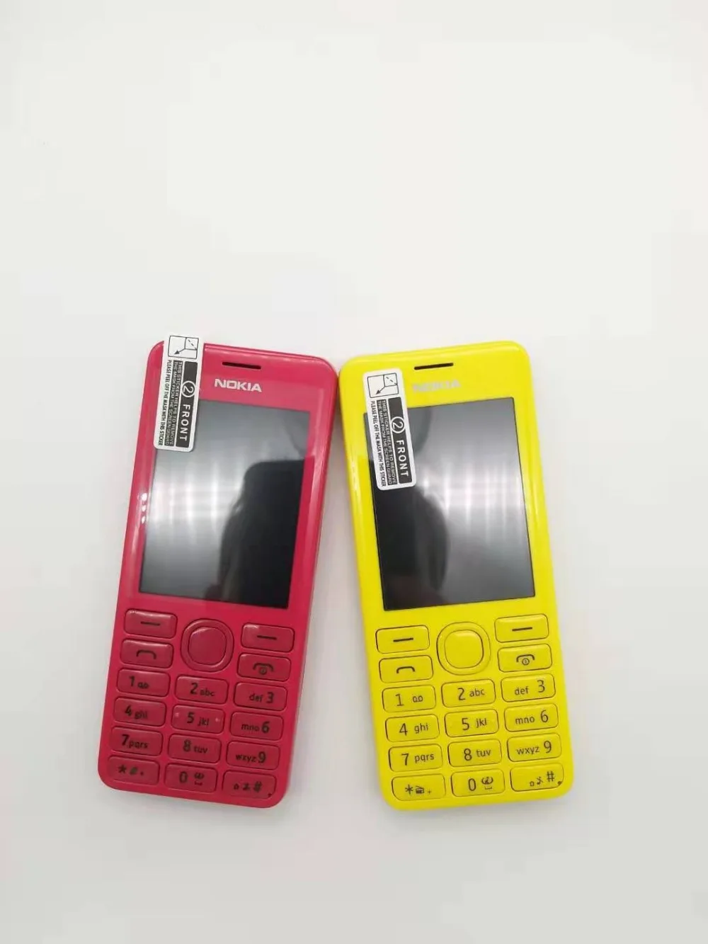2060 Dual Sim Nokia 2060 206 2G GSM 1.3MP 1100mAh разблокированный дешевый Восстановленный мобильный телефон Восстановленный