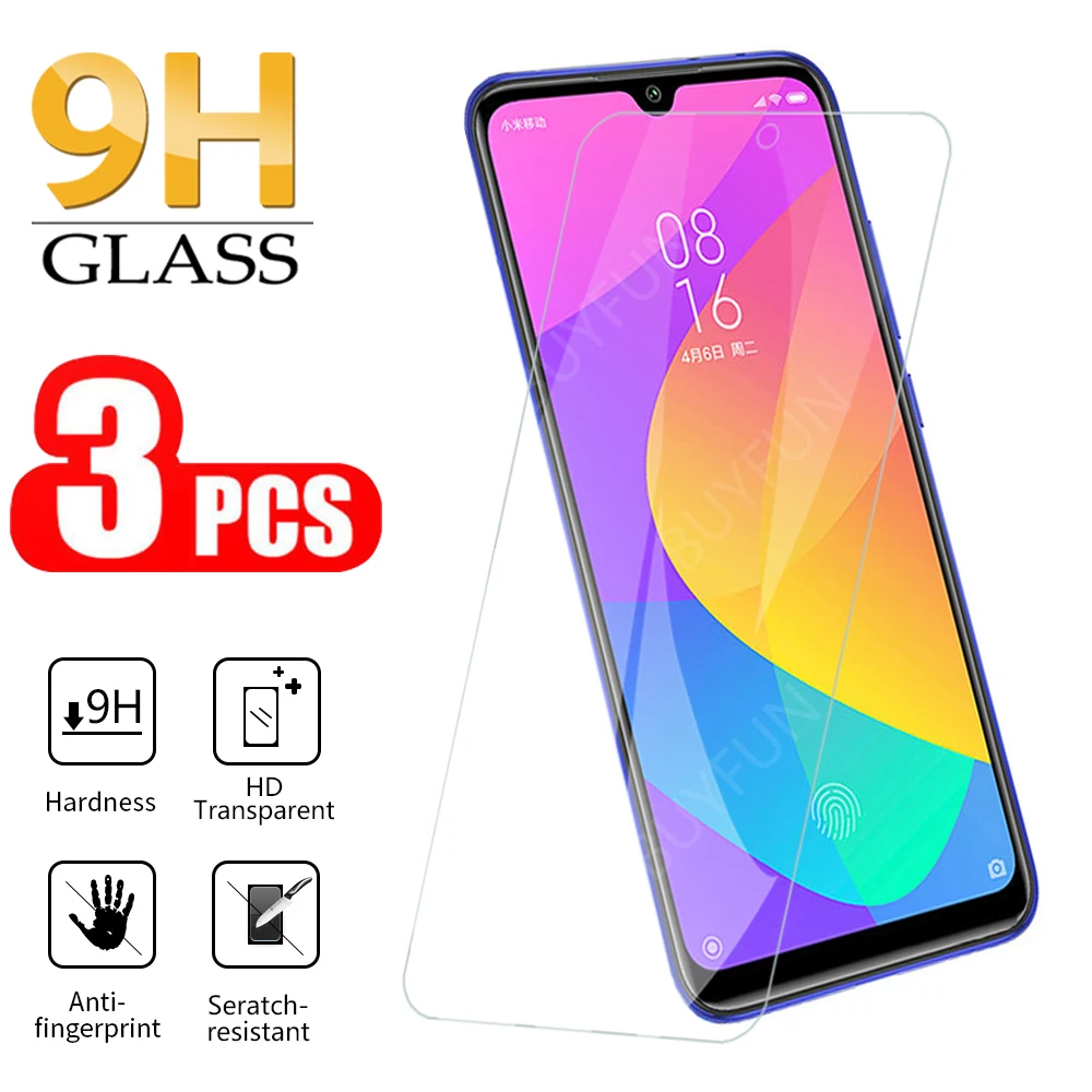 

3 шт. защитное закаленное стекло для Xiaomi CC9 CC9E Защитное стекло для Xiaomi CC9 CC9E Защитное стекло для экрана Xiomi CC9 CC9E