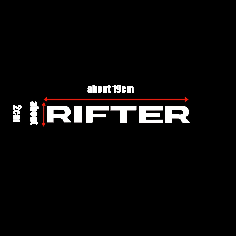 Для peugeot Rifter 4 шт. оконные виниловые наклейки для автомобиля Стайлинг самоклеющиеся Эмблема для кузова автомобиля наклейки - Название цвета: Белый