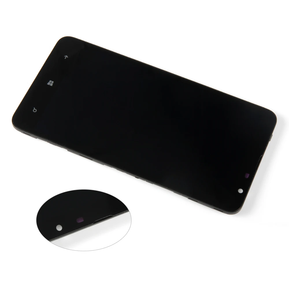 ЖК дисплей Srjtek 6 ''для Nokia Lumia 1320 сенсорный экран с рамкой дигитайзер стеклянный
