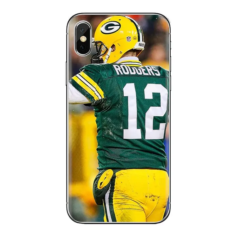 Прозрачные мягкие чехлы Аарон Роджерс для iPod Touch Apple iPhone 4 4s 5 5S SE 5C 6 6S 7 8 X XR XS Plus MAX |