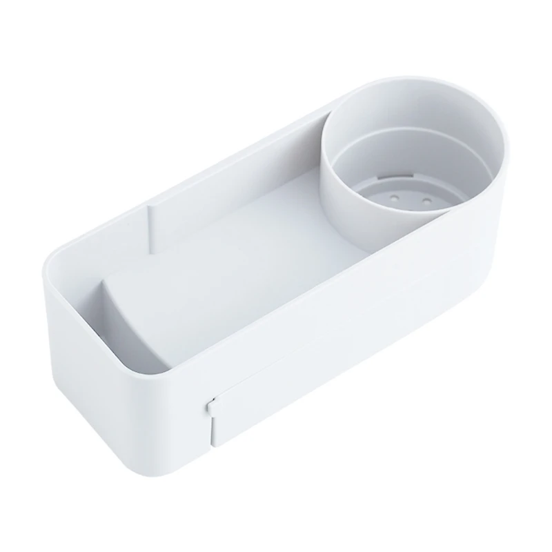 

Самоклеящаяся полка для душа, кухонный органайзер для хранения, вращающаяся полка для душа