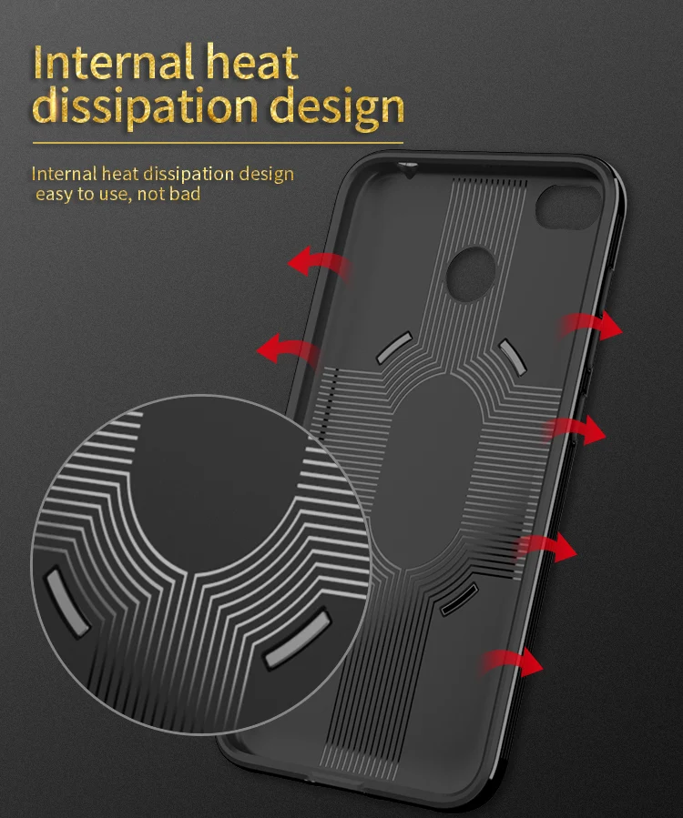 Для Xiaomi Redmi 4X чехол-подставка с кольцом Магнитный держатель на вентиляционное отверстие автомобиля держатель Роскошный чехол с подставкой для Xiaomi Redmi 4X чехол