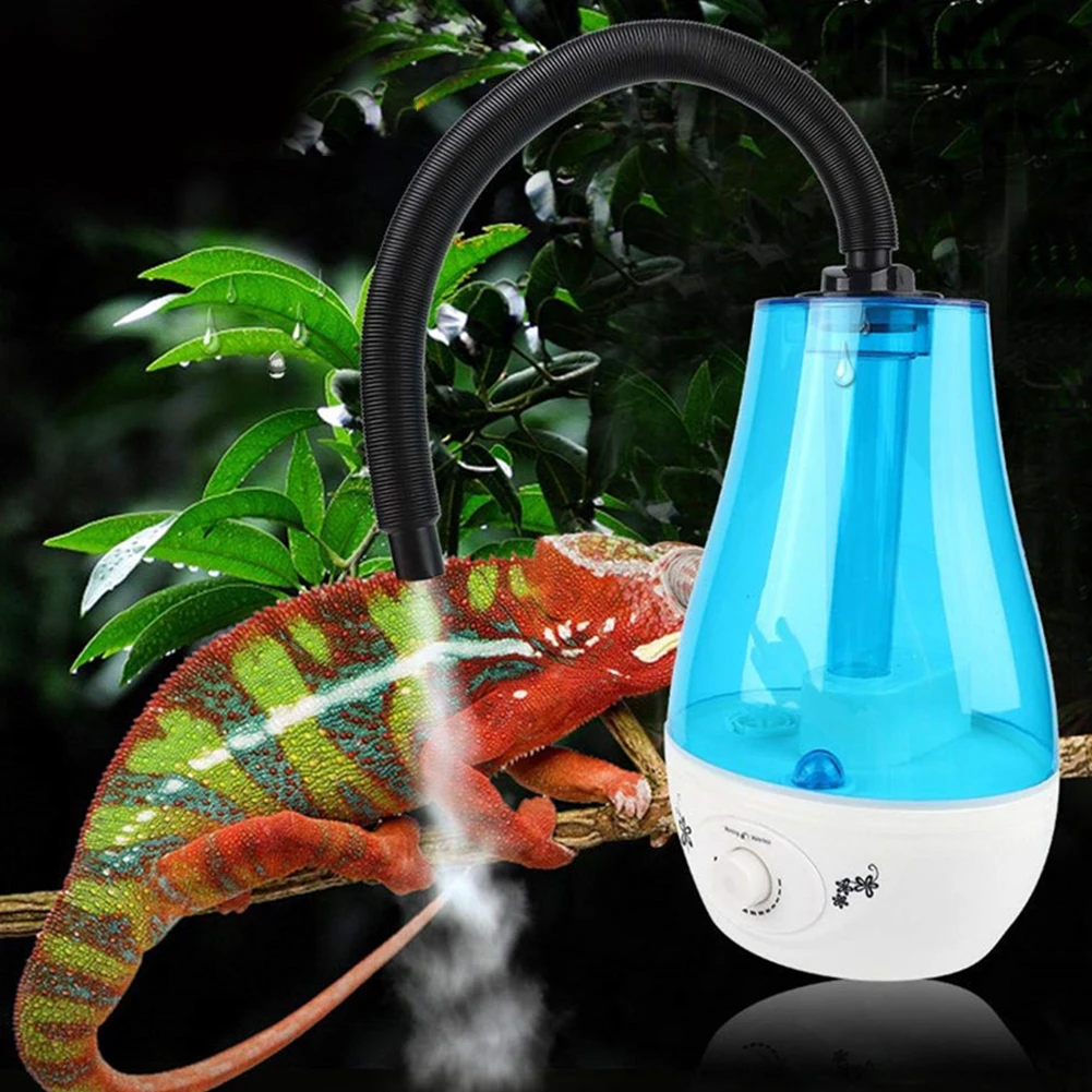 3L/4L увлажнитель Черепаха Ящерица супер Fogger большой емкости для Террариум для рептилий увлажняющий вивариумов испаритель портативный