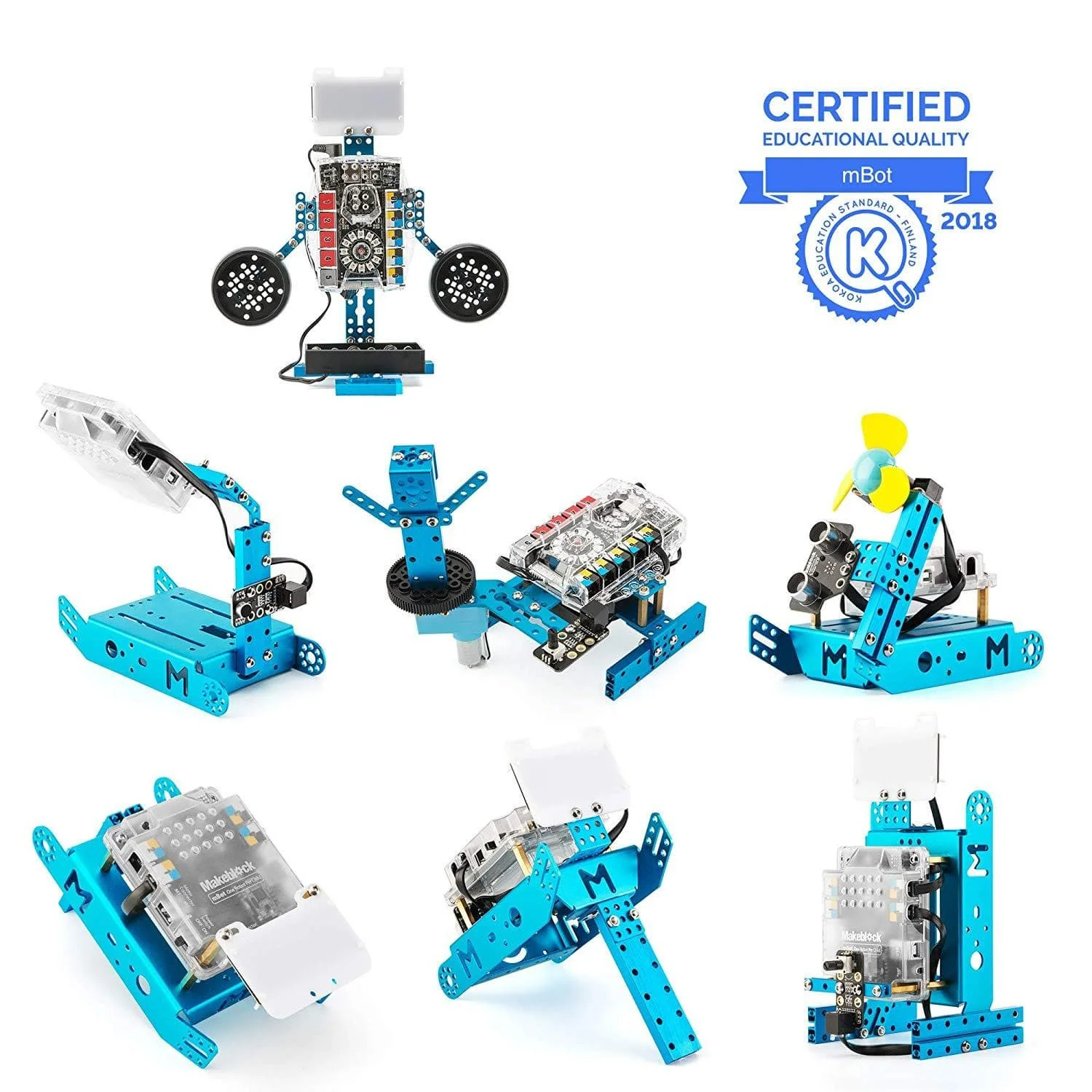 

Набор надстройки Makeblock, набор надстройки 7 в 1, для mBot и mBot Ranger