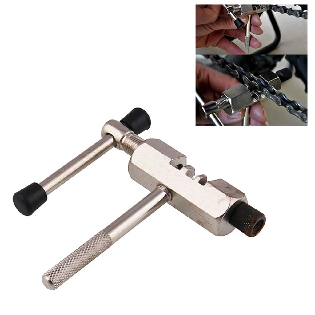 

Bike Chain Tool Bicycle Chain Breaker Spliter Link Remover Crank Puller Bicycle Chain Rivet Tool - Compact Portable