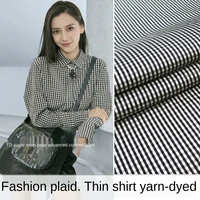 big brand classic checkered yarn dyed jacquard fabric sewing fabric factory shop is not out of stock