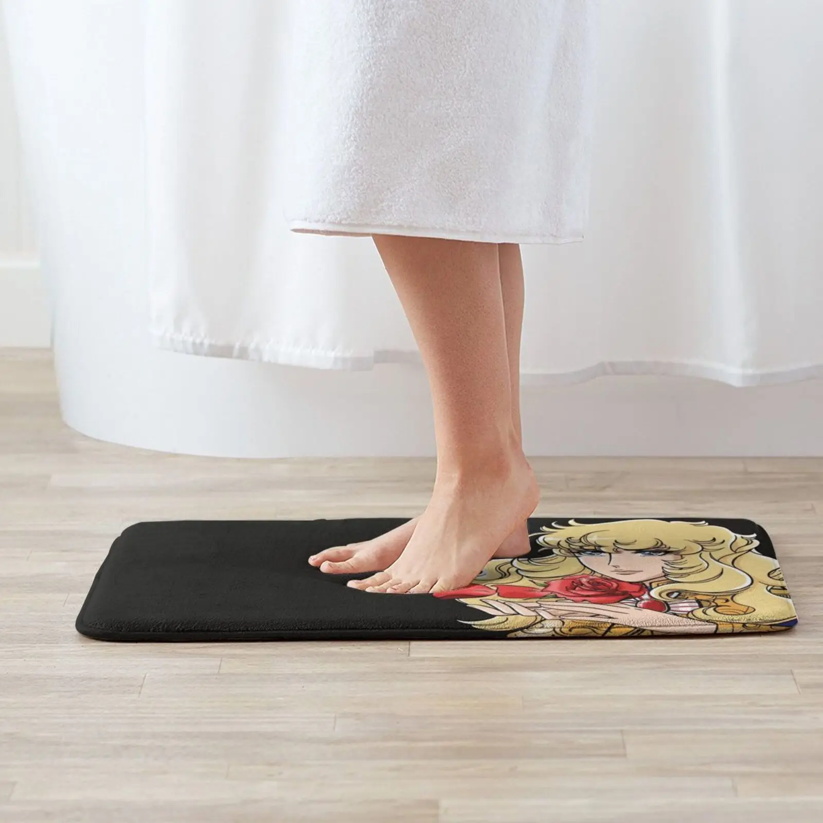 A Rose-это розовый коврик ковер Противоскользящий для входной двери в спальню