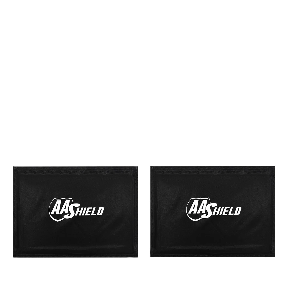 AA Shield Defender Bulletproof Soft Armor Inserts Plate Aramid Core Self Defense Supply NIJ Lvl IIIA & HG2 10X12-T2 6X8 Kit |