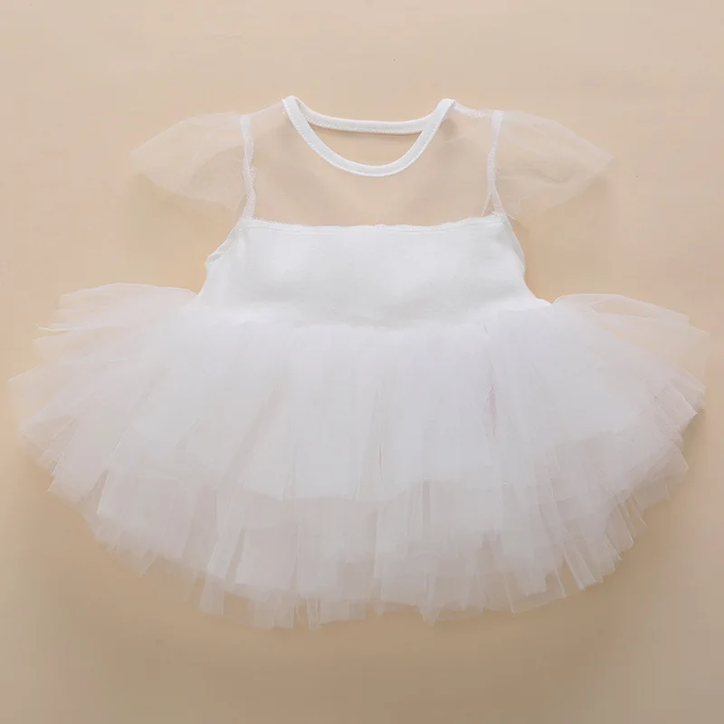 Платье и Одежда для новорожденных девочек летняя детская праздничная одежда на