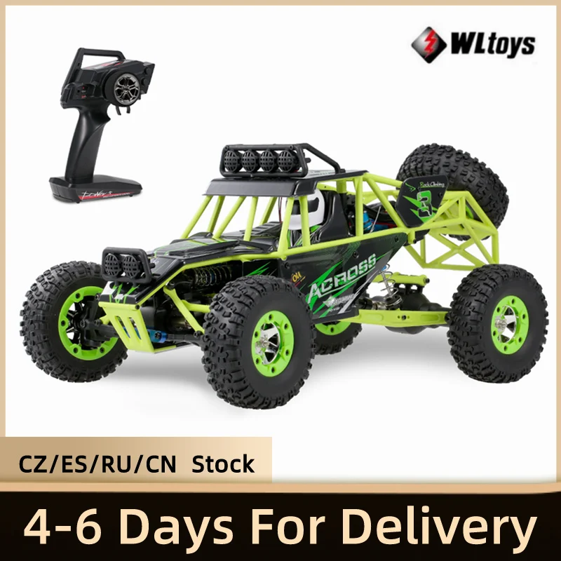Wltoys RC Гусеничный 2 4G 4WD 50 км/ч 1/12 автомобиль электрические игрушки матовый RTR