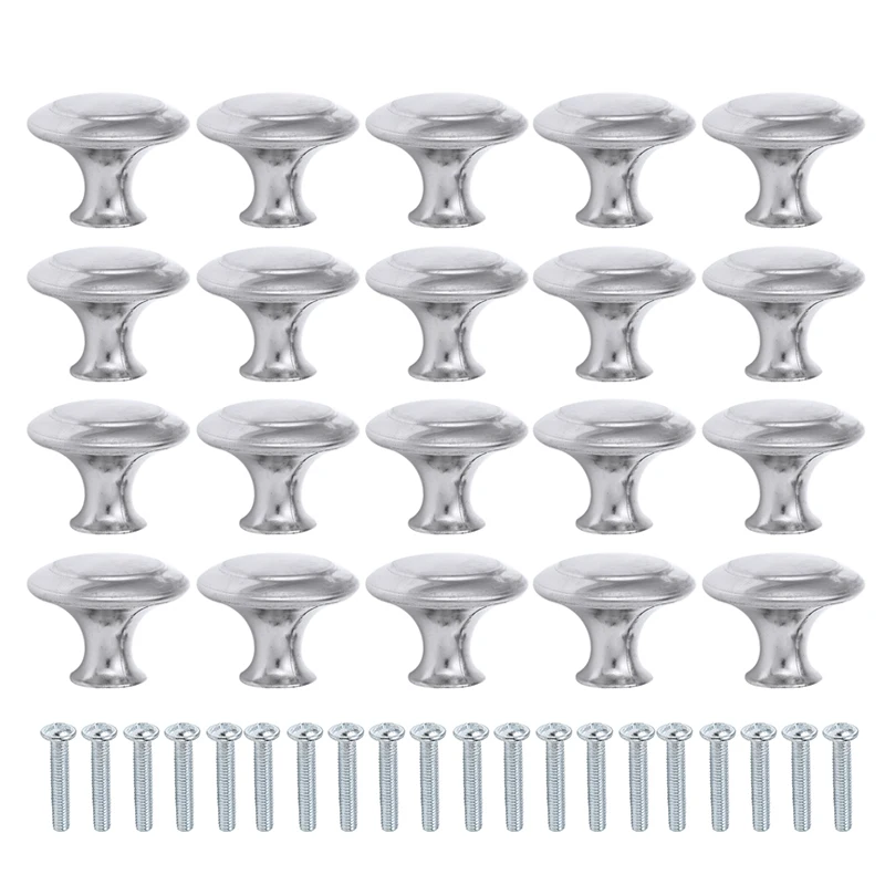 20 шт./компл. дверные ручки из нержавеющей стали шкафа ящик для кухонный мебельные