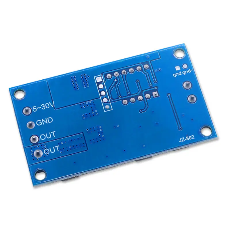 Dual MOS tube control board instead of relay module 12V 24V trigger cycle timing delay switch circuit 1Pcs | Электронные