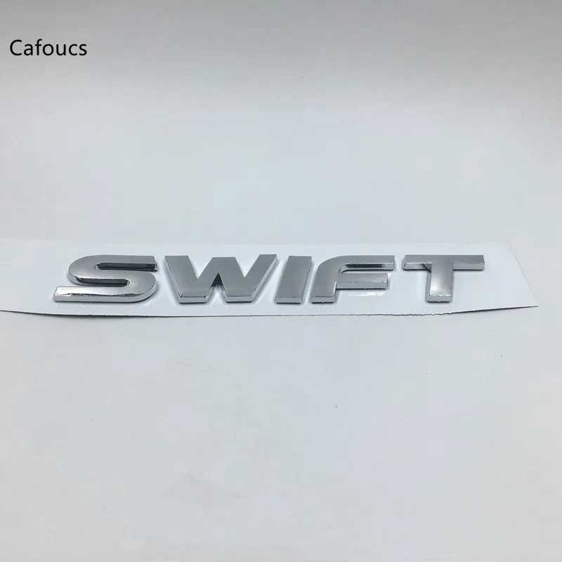 Cafoucs для Suzuki Swift автомобильные аксессуары автомобиля задний багажник эмблема