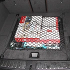 Сетка с 4 крючками, 90 см x 60 см, черная, нейлоновая, сетка для автомобильного багажника, органайзер для хранения в багаже