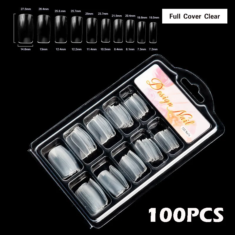full cover clear 5x3 г быстросохнущий клей для ногтей, УФ акриловые стразы, декоративные наклейки для ногтей, жидкий клей для маникюра, инструмент для дизайна ногтей - Цвет: full cover clear