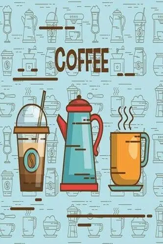 

Retro Vintage Metal Sign Coffee Cafe Home Bar Kitchen Restaurant Wall Hanging Decor Signs 12x8inch