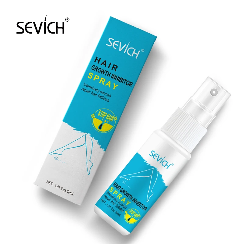 Sevich 30 мл ингибитор для удаления волос спрей бороды бикини интимных ног тела