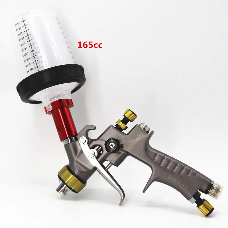 Пистолет-распылитель с адаптером и чашкой Для Смешивания Краски