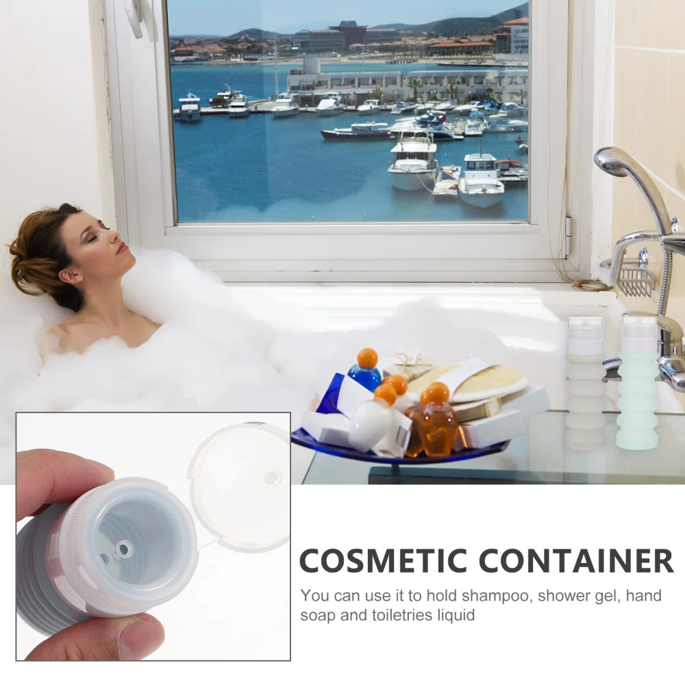 

5pcs Makeup Facial Lotion Bottles Cosmetic Storage Jars Lotion Empty Bottles