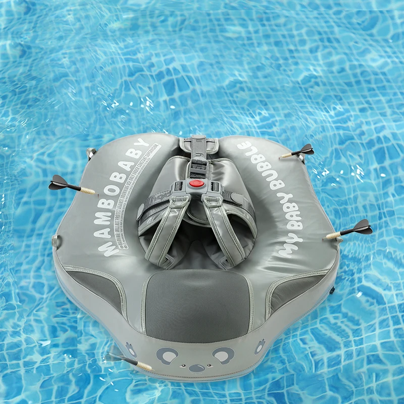 

Mambobaby Baby Infant Floater Non-Inflatable Waist Float Lying Swimming Ring Swim Ring Floats Pool Toys Swim Trainer + Sunshade