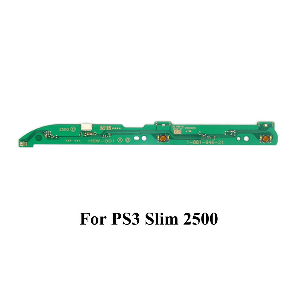 YuXi для Sony PS3 2000 2500 3000 4000 Супер тонкая кнопка питания ВКЛ./ВЫКЛ. Плата с ленточным
