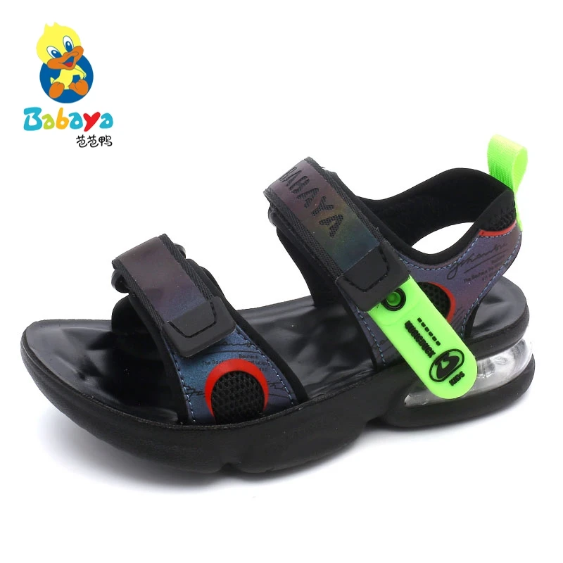 Babaya 2020 Летняя детская обувь брендовые сандалии с закрытым носком для маленьких