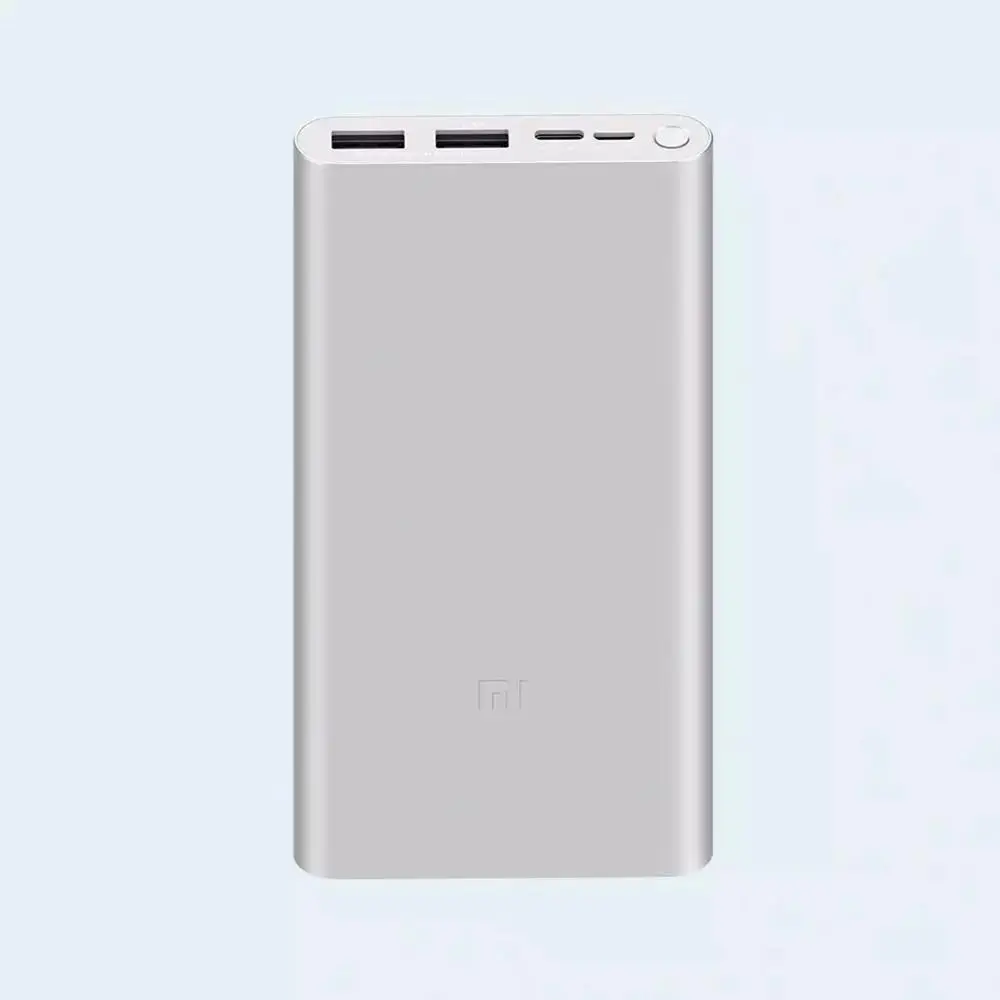 Xiaomi Power Bank 3 10000 мАч PLM13ZM USB Type C QC3.0 Быстрая зарядка Mi Powerbank портативное зарядное