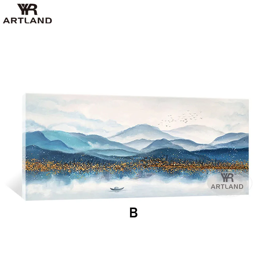 Поп Рождество Домашний Декор Высокое качество 100% абстрактный холст ручной