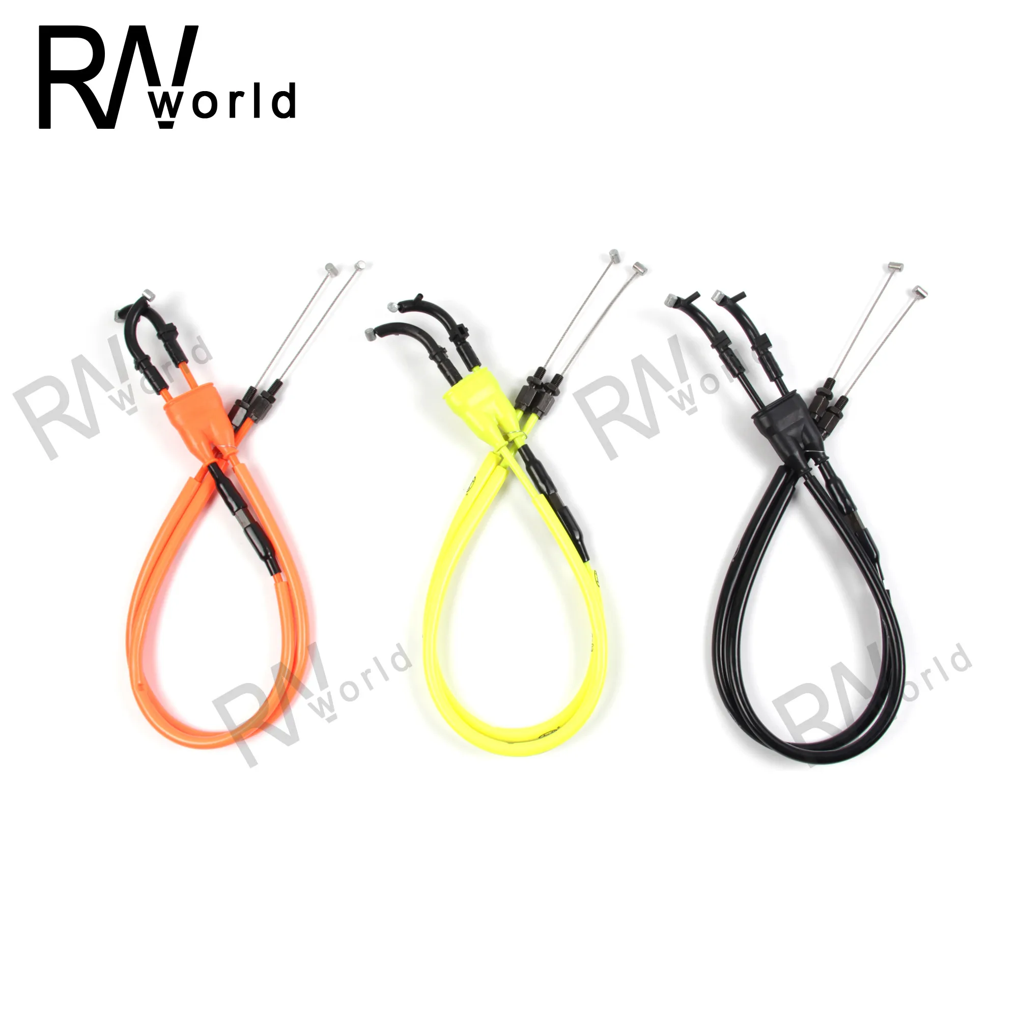 1 пара высококачественных тросов дроссельной заслонки для YAMAHA YZF R1 YZFR1 2004 2005 2006