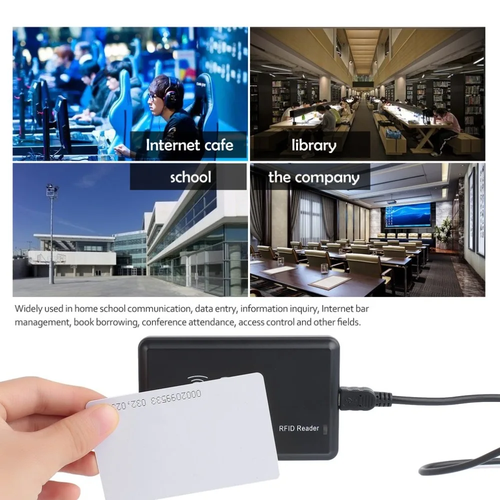 Смарт-карта 125 кГц TK4100 RFID 0 8 мм 10 шт. | Безопасность и защита