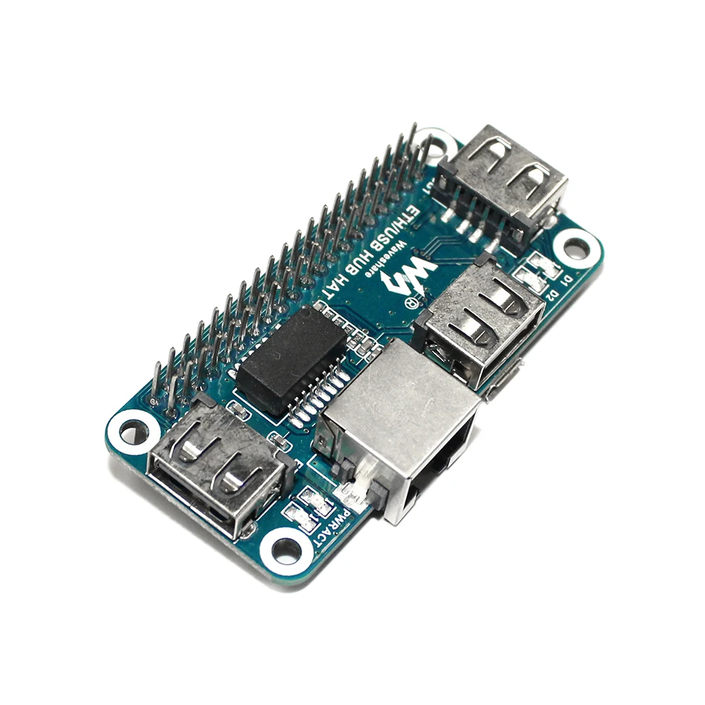 Разветвитель USB/Ethernet RJ45 для Raspberry PI 4 3b + / 3 2 Zero W сетевой порт usb-хаб | Компьютеры и