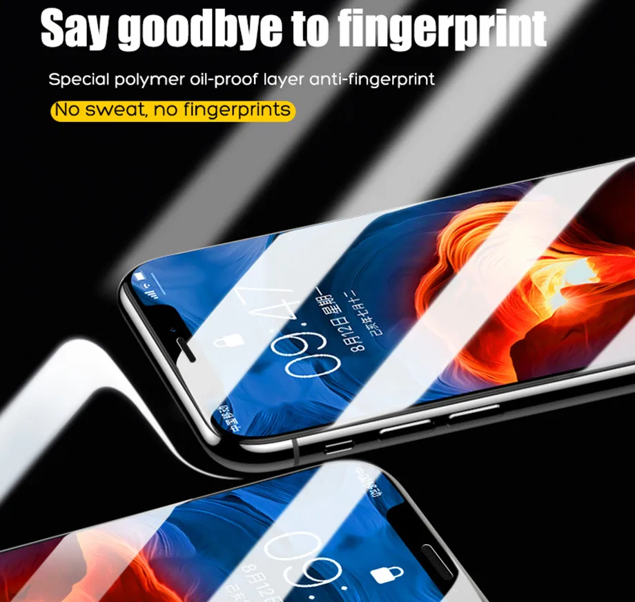200D полное покрытие закаленное стекло для iphone 11 Pro X XR XS MAX стекло iphone 11 Pro защита экрана защитное стекло на iphone 11