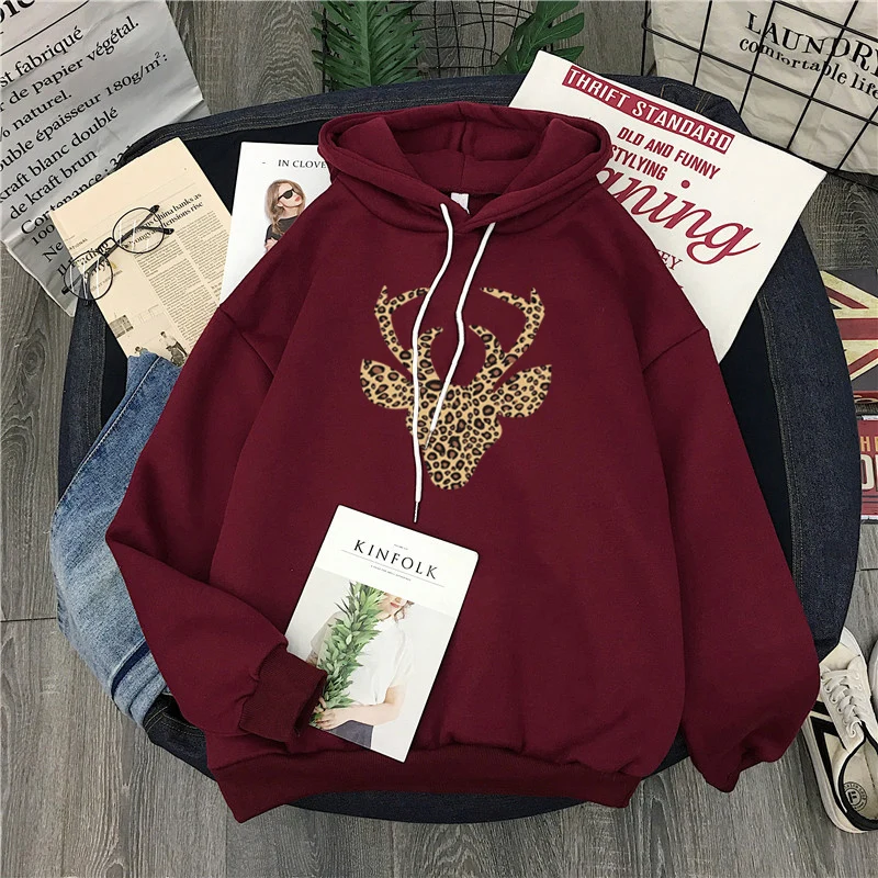 худи для женщин Hoodie sweatshirts women thick moletom feminino hoodies aesthetic autumn warm sweetshirts oversized winter print
