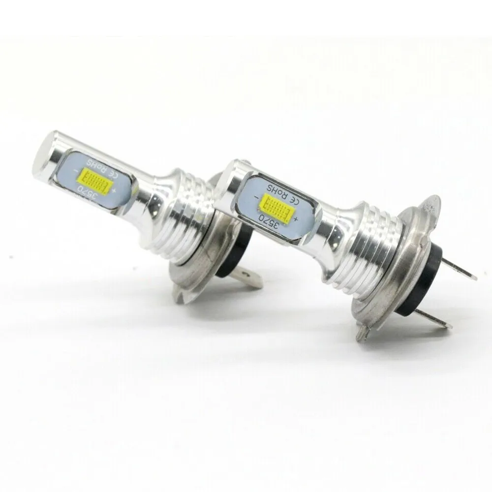

100W LED Bulbs 2pcs Set 3030 6000K High Low Beam Kit Lamp High Quality
