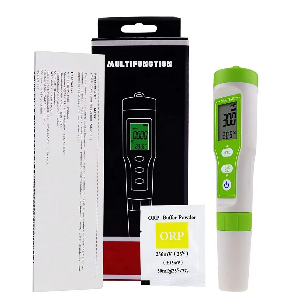 ORP-100 Redox ORP Meter монитор качества воды ЖК-цифровой детектор ручка-анализатор тестер