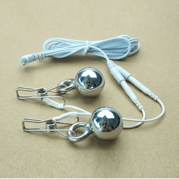 Товары для взрослых зажим сосков с электрошоком секс игрушка женщин клитора