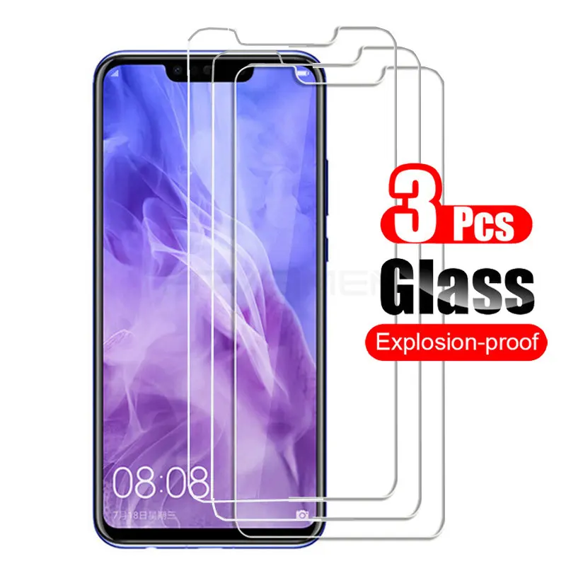 Защитное стекло закаленное для Huawei Y7P Y9S Y5 2018 Y6 Y7 P40 P30 Lite Y9 Prime 2019 Защитная пленка