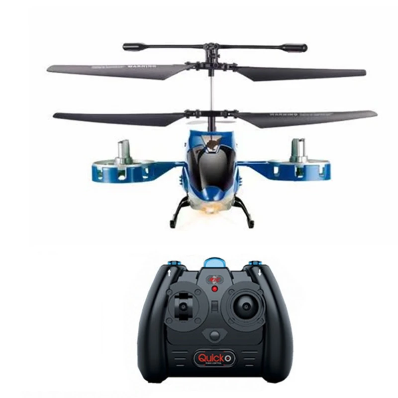 Радиоуправляемый вертолет с гироскопом и светодиодный светильник 4-канальный