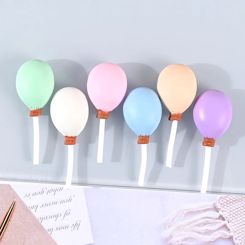 

10Pcs Mini Balloon Flatback Resin Cabochon Scrapbooking Fit Phone Decor DIY Embellishments Accessories Jewelry Making Findings