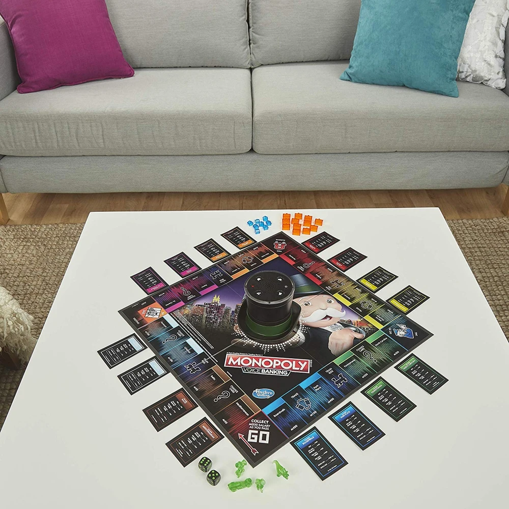 Настольная игра Монополия Голосовое Управление E4816121 MONOPOLY | Игрушки и хобби