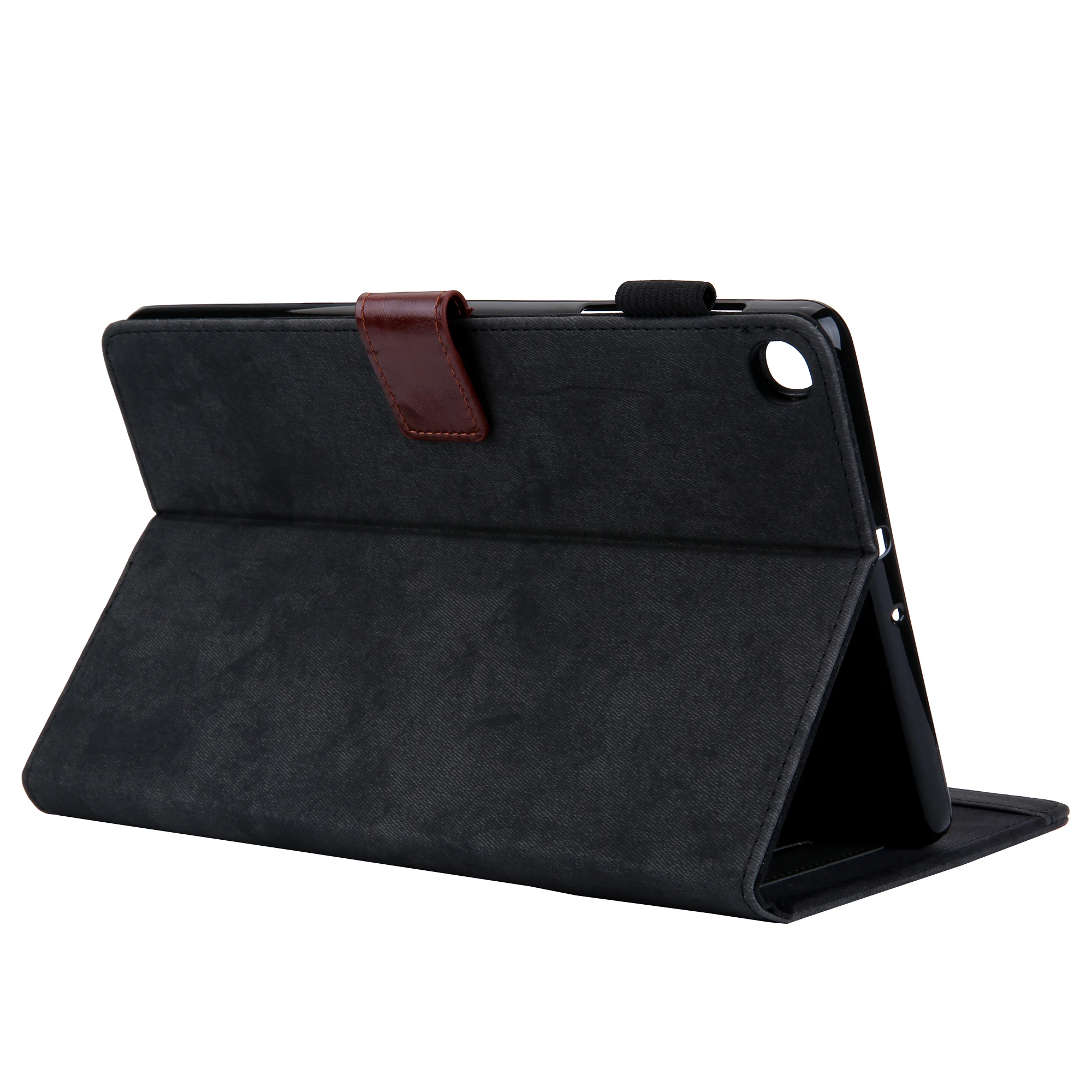 Сплошной цвет деловой Стильный чехол для Samsung Galaxy Tab A 2019 SM T510 T515 Smart Cover из