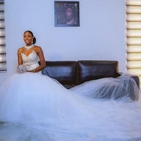 african plus size wedding dresses sweetheart appliques beading mermaid wedding dress bridal gowns vestidos de novia