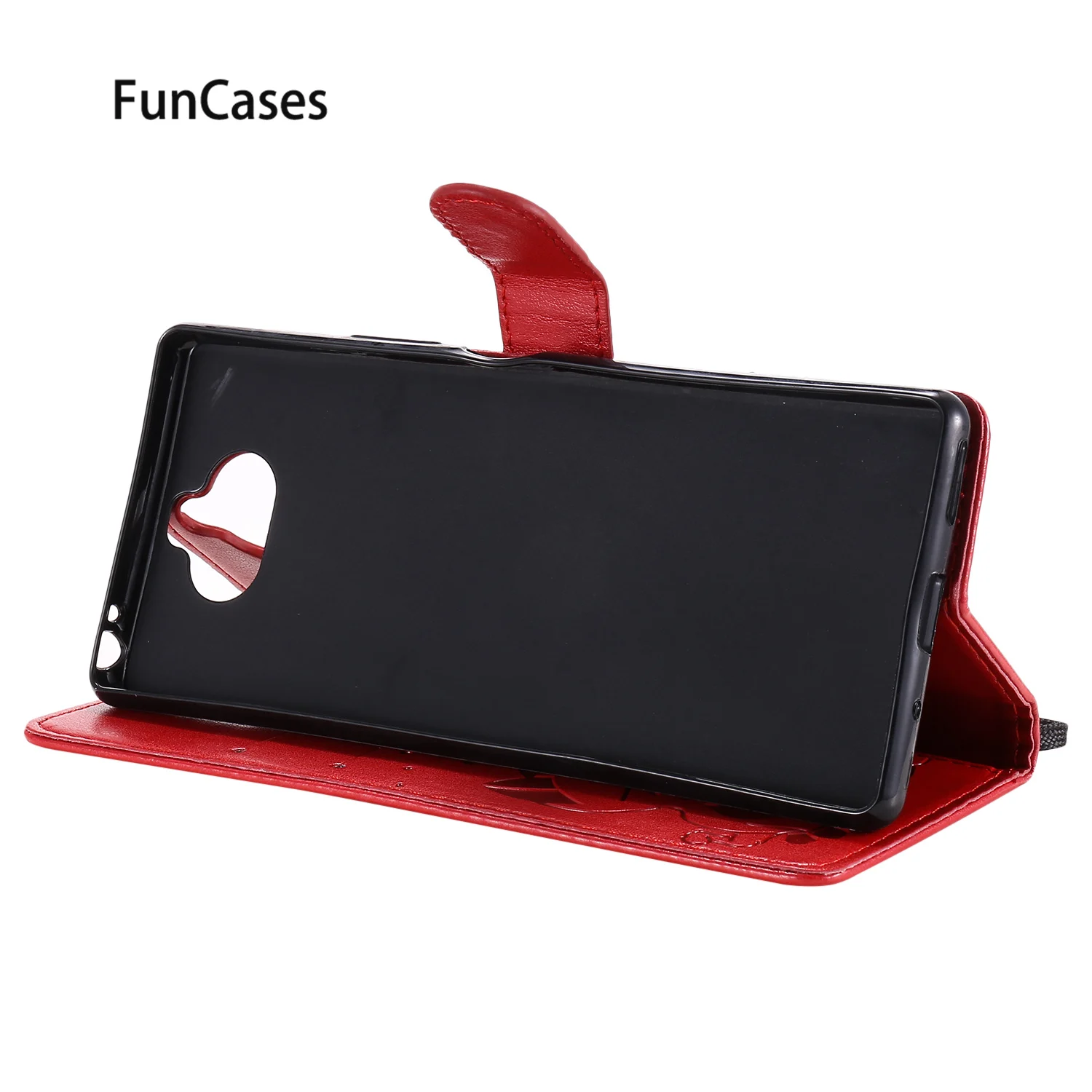 Популярные Чехлы для девочек чехол etui Sony L4 из искусственной кожи флип-кошелек
